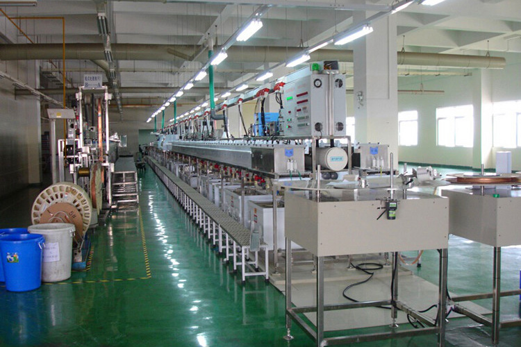 卷對卷式連續全電鍍生產線