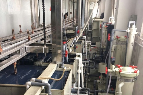 自動過水型電泳自動線