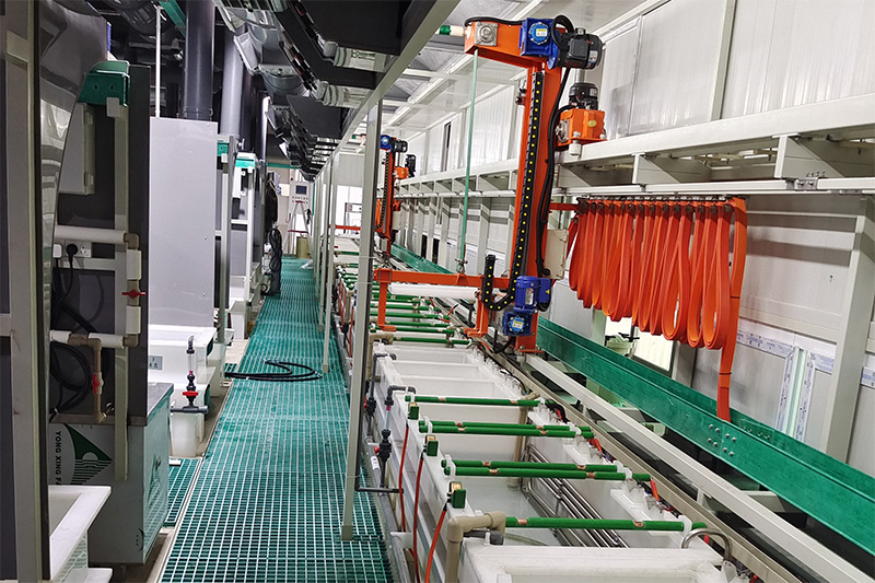 單臂式（懸臂式）滾鍍生產線